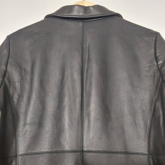 Vintage Wilson's Pelle Studio Thinsulate Leather Jacket Mid-Length Good Cond - L - Picture 7 of 16